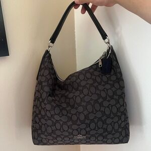 Y2K 2000s signature c monogram coach outline celeste hobo shoulder bag / handbag